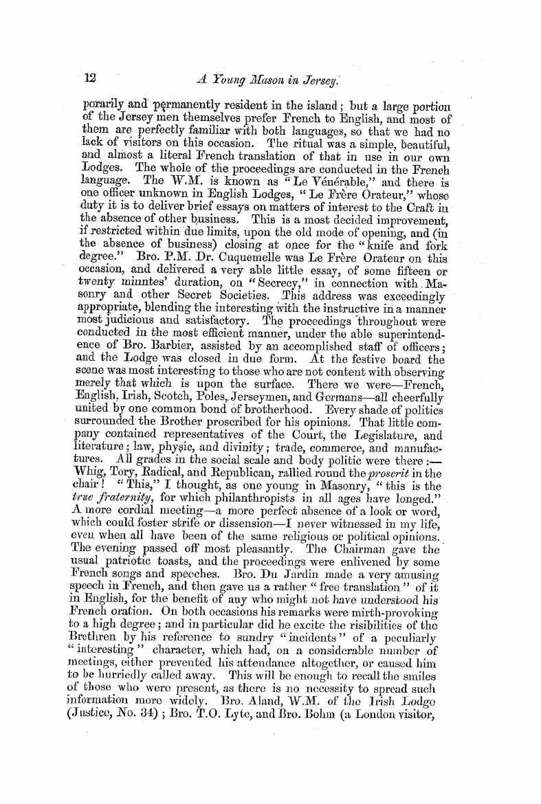 The Freemasons' Monthly Magazine: 1855-01-01 - Untitled Article