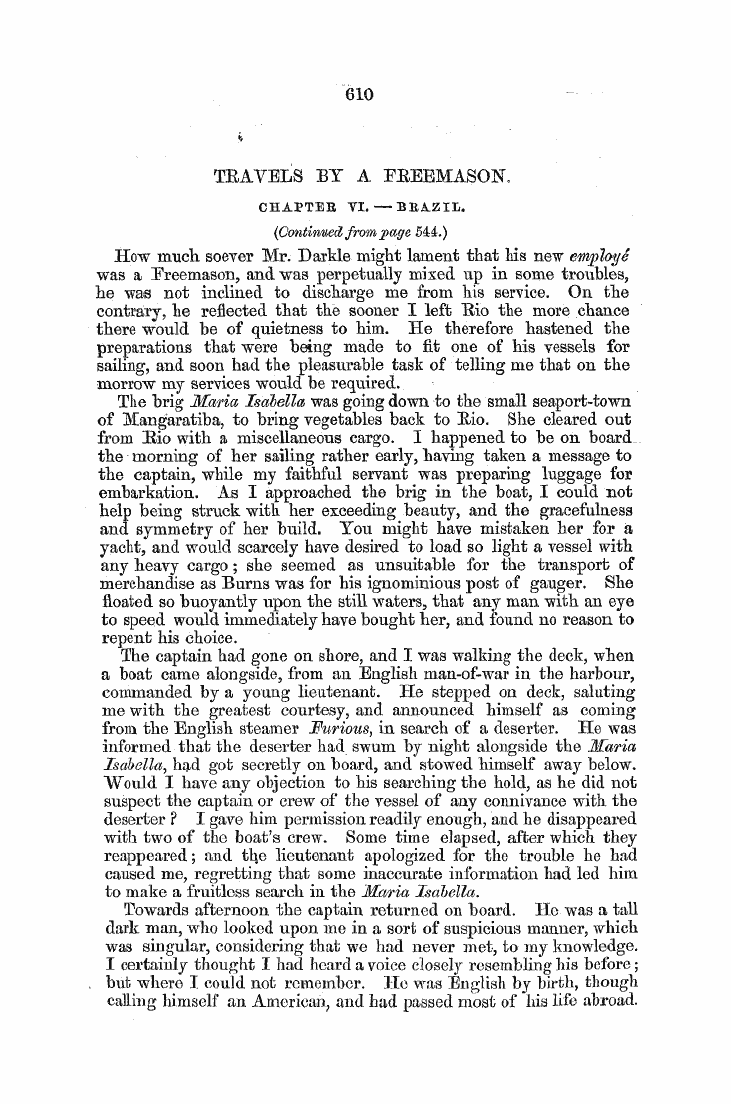 The Freemasons' Monthly Magazine: 1855-10-01 - Untitled Article