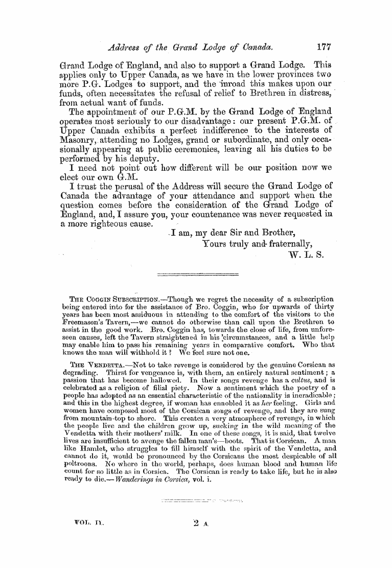 The Freemasons' Monthly Magazine: 1856-03-01 - Untitled Article