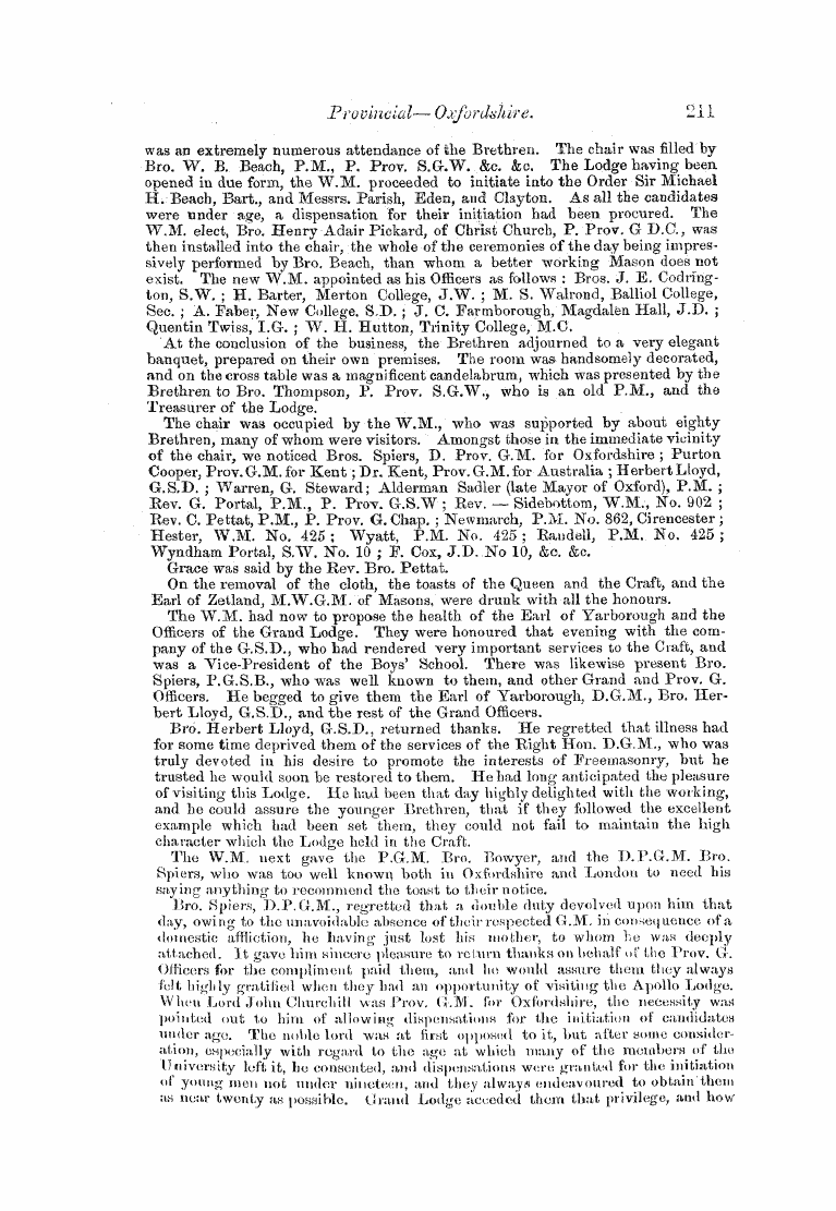 The Freemasons' Monthly Magazine: 1856-03-01 - Untitled Article