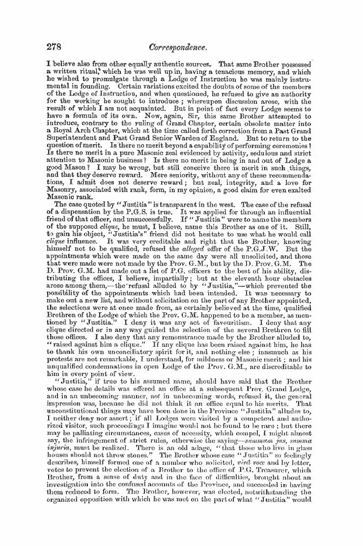 The Freemasons' Monthly Magazine: 1856-04-01 - Untitled Article