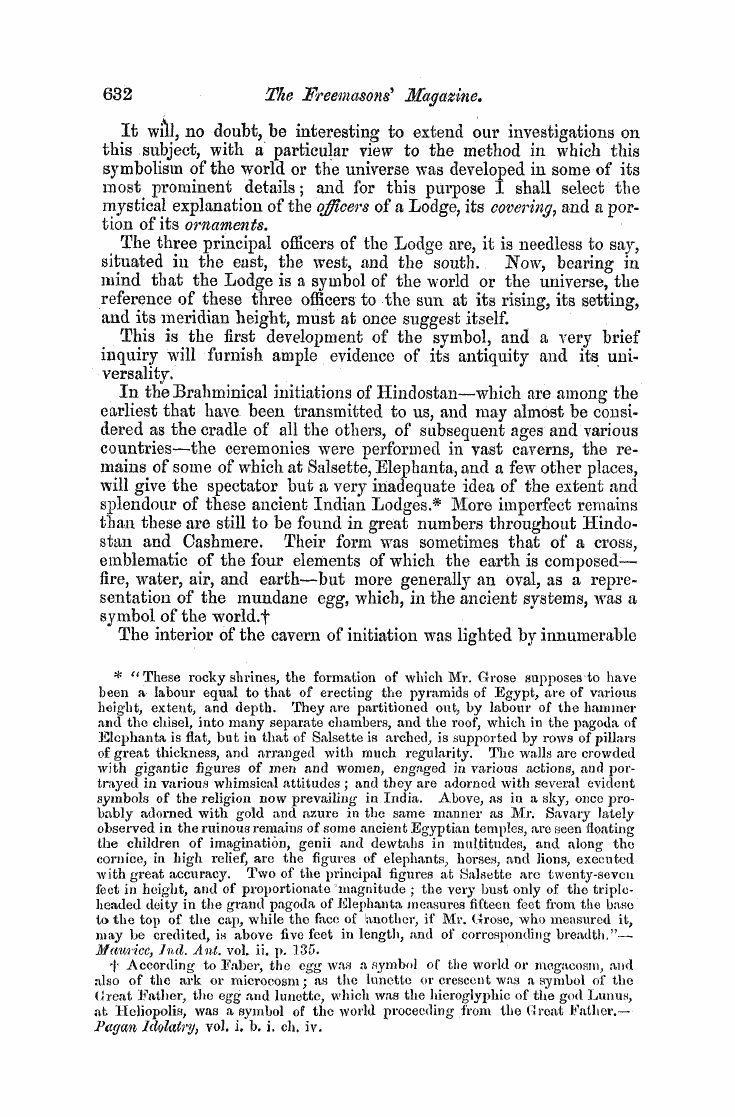 The Freemasons' Monthly Magazine: 1858-04-01: 8