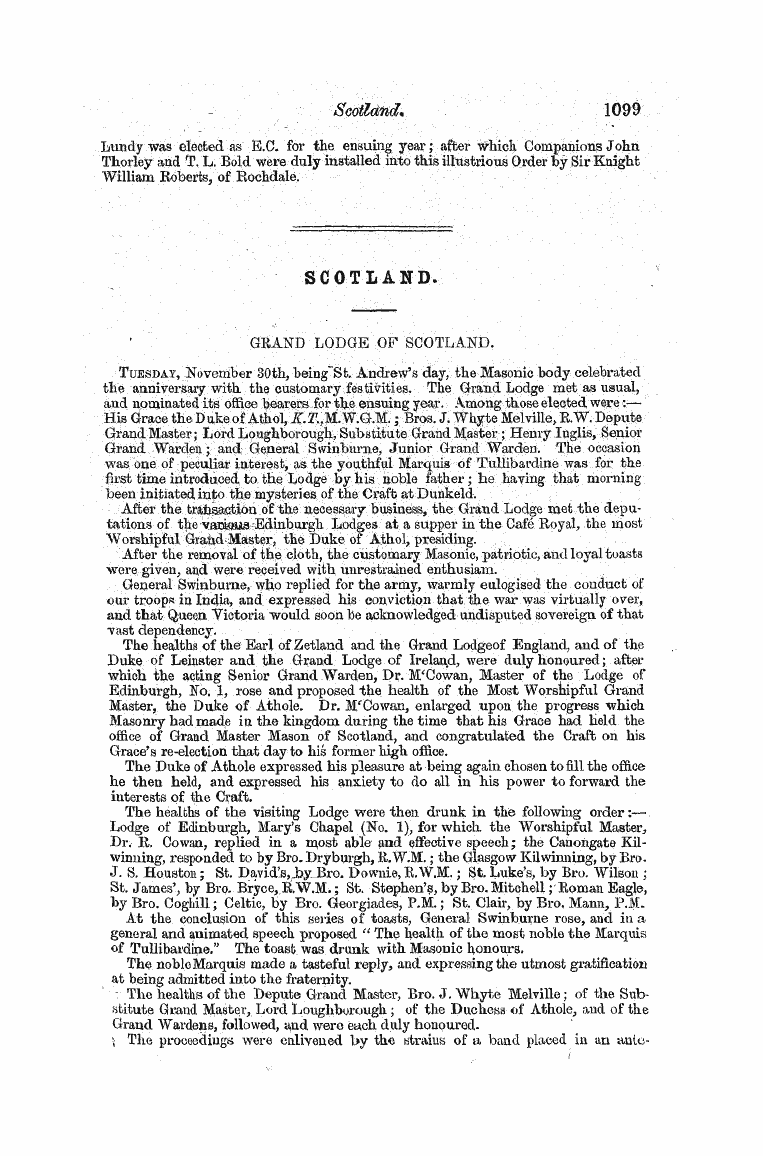 The Freemasons' Monthly Magazine: 1858-12-01 - Knights Templar