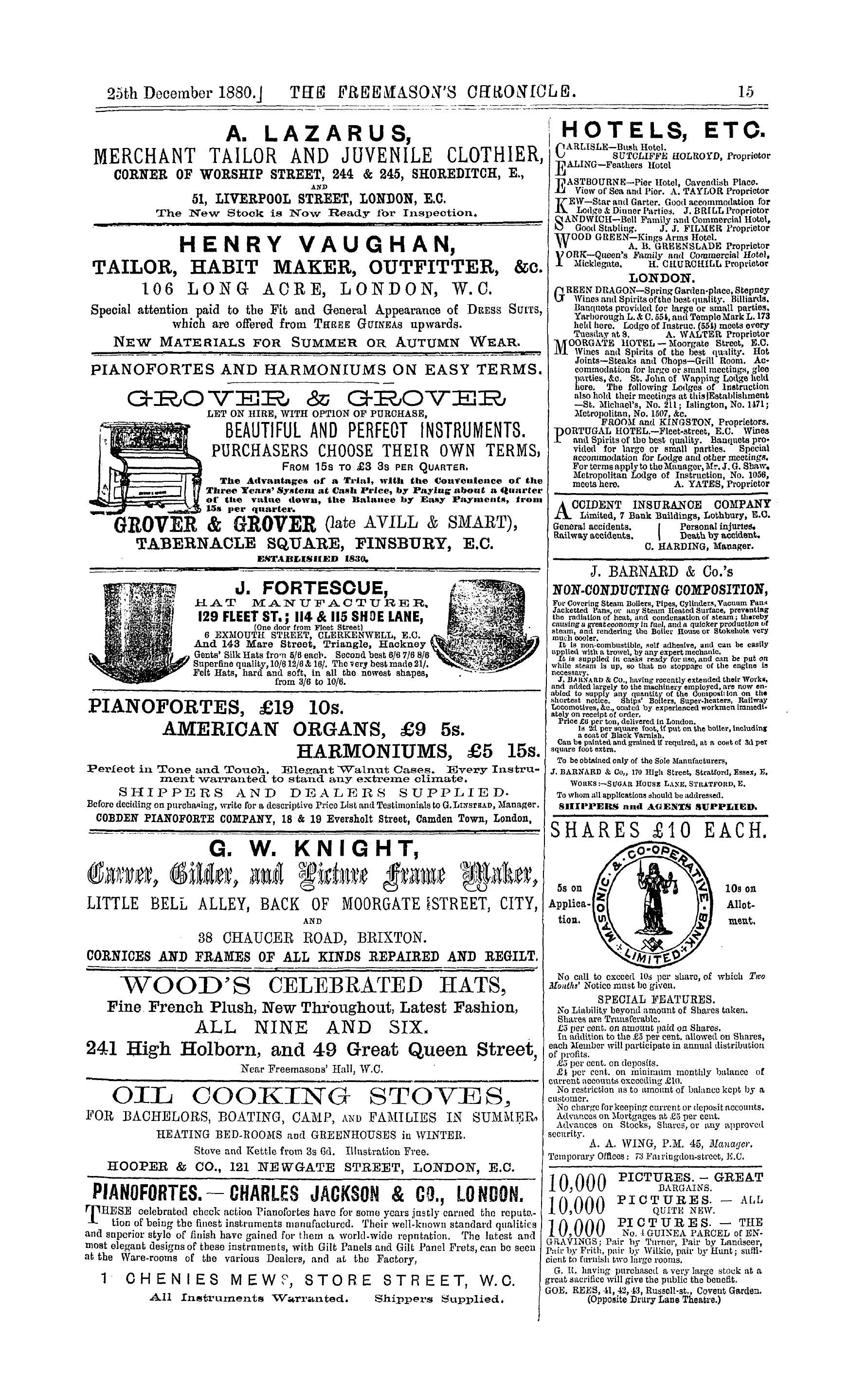 The Freemason's Chronicle: 1880-12-25: 15
