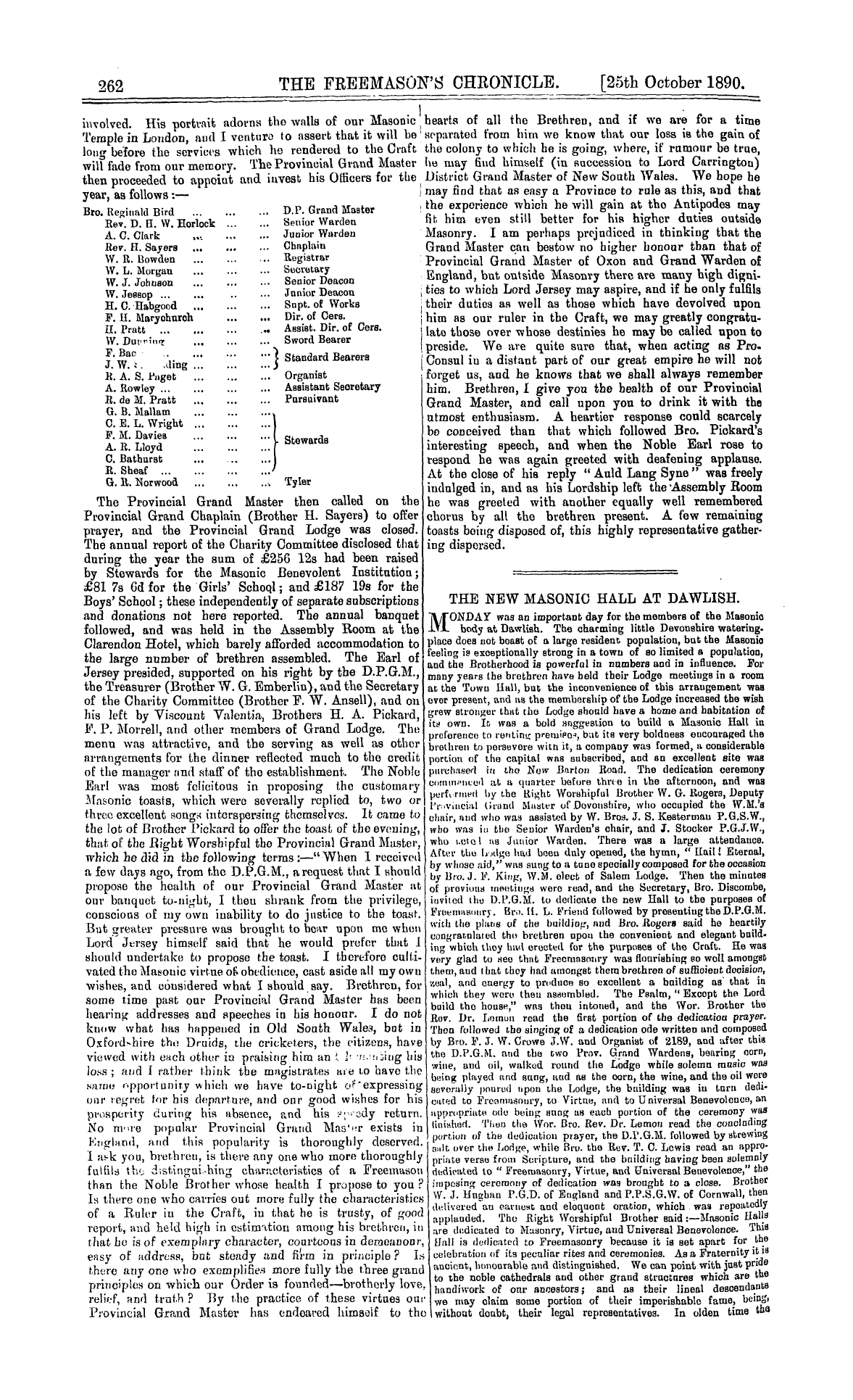 The Freemason's Chronicle: 1890-10-25: 6