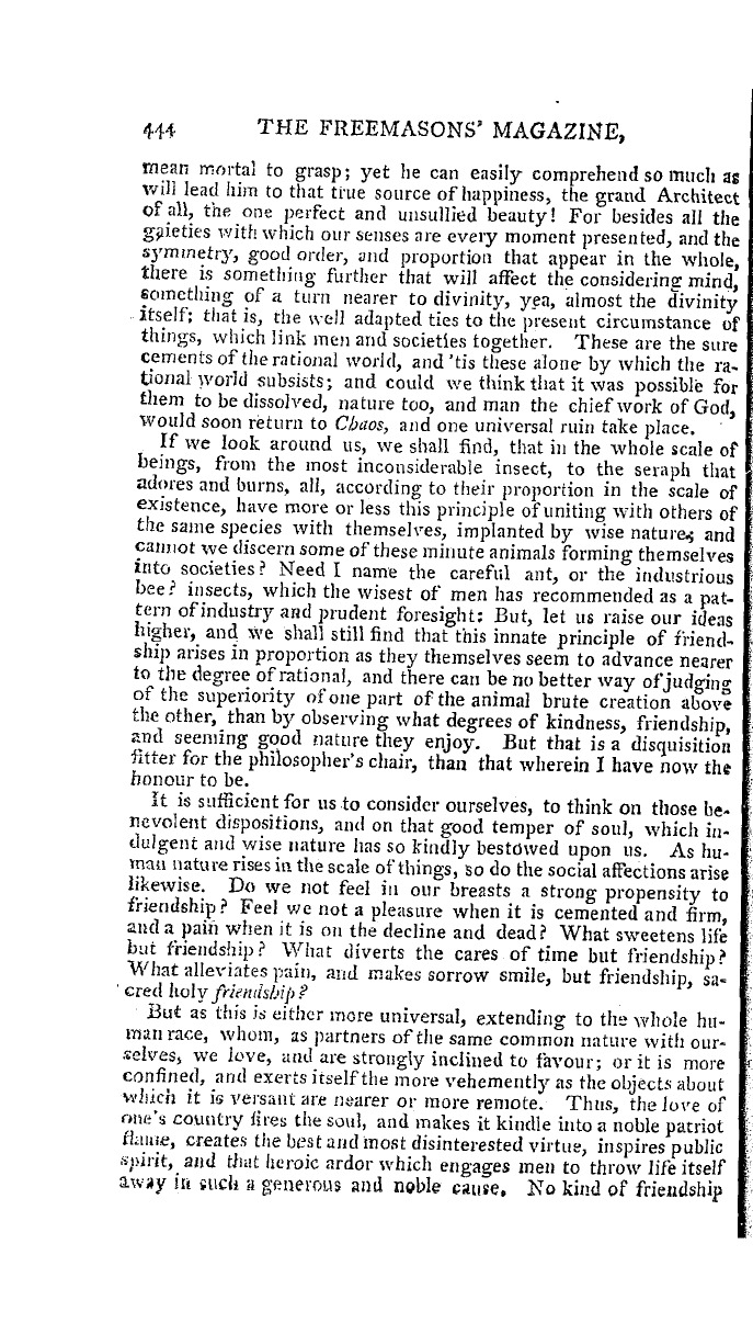 The Freemasons' Magazine: 1793-11-01 - The Freemasons' Magazine: Or, General And Complete Library.