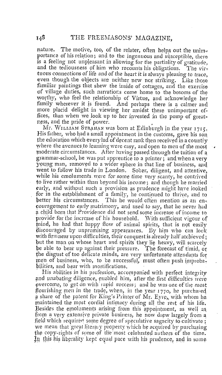 The Freemasons' Magazine: 1795-03-01 - The Freemasons' Magazine, Or General And Complete Library.