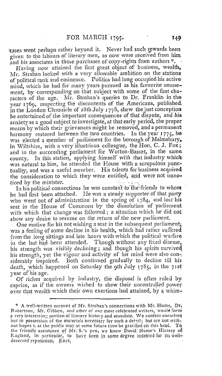 The Freemasons' Magazine: 1795-03-01 - The Freemasons' Magazine, Or General And Complete Library.