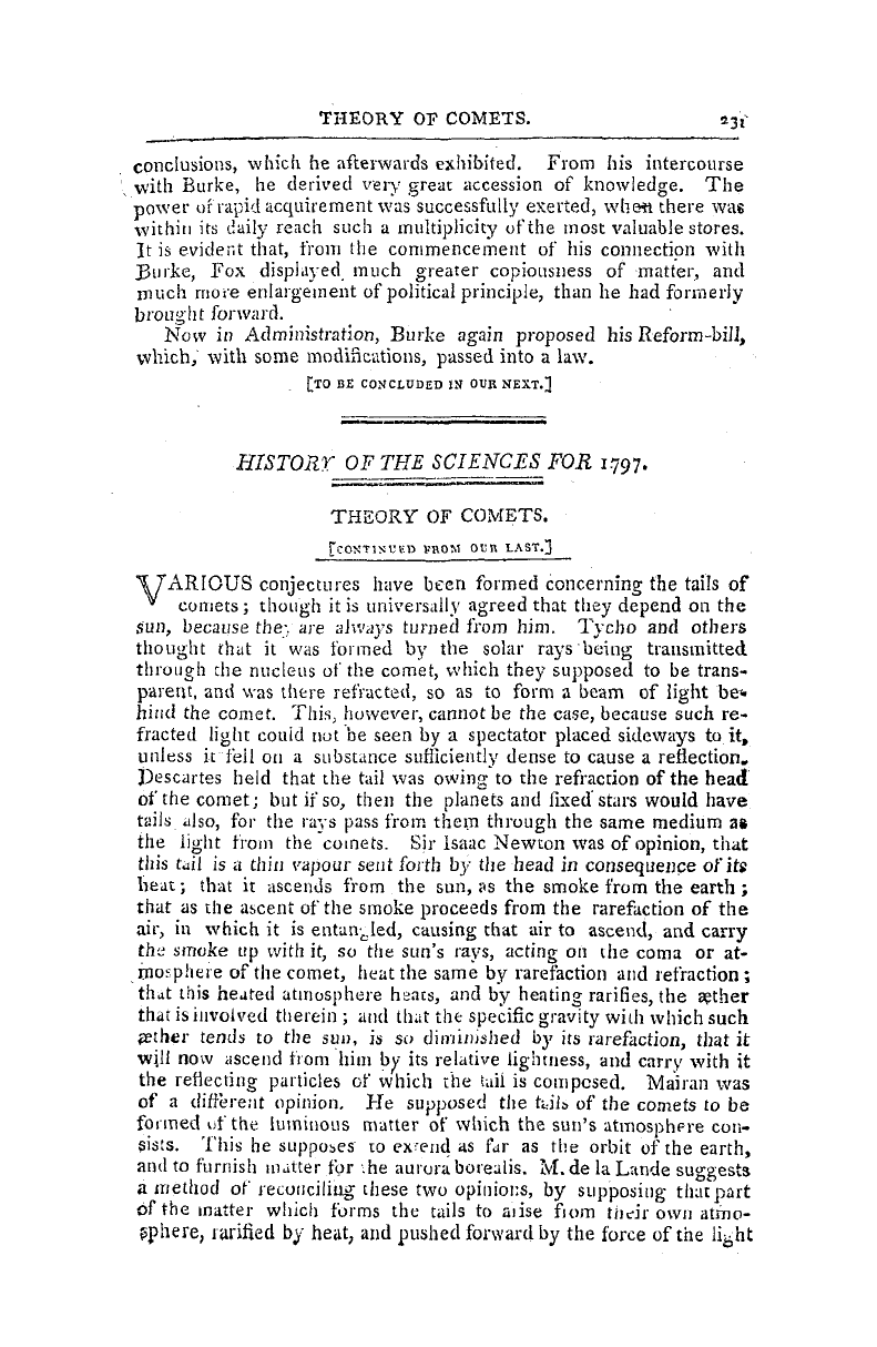 The Freemasons' Magazine: 1797-10-01 - A Review Of The Life And Writings Of The Right Honourable Edmund Burke.