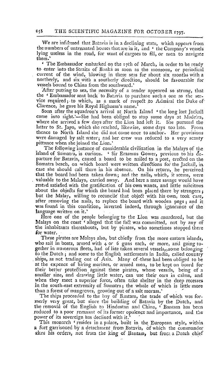The Freemasons' Magazine: 1797-10-01: 43