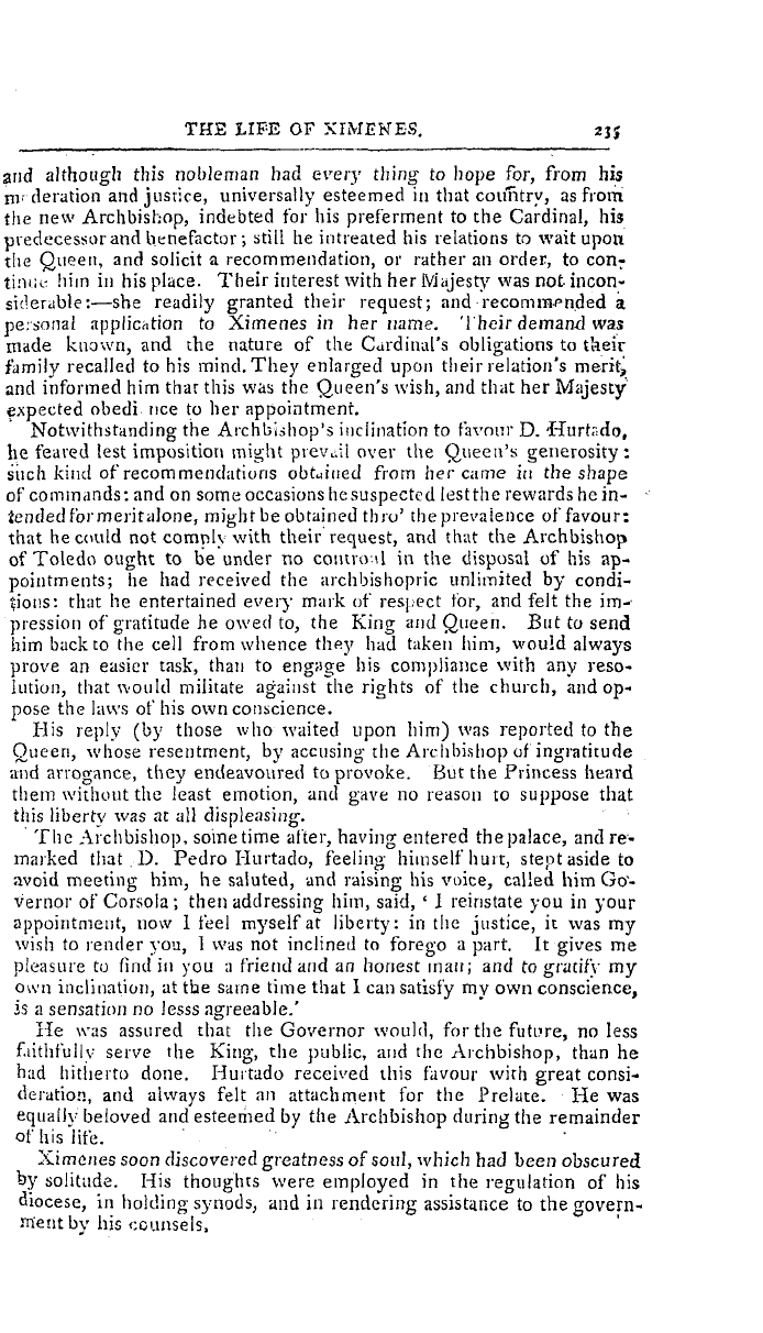 The Freemasons' Magazine: 1798-04-01 - The Life Of Ximenfs, Archbishop Of Toledo.