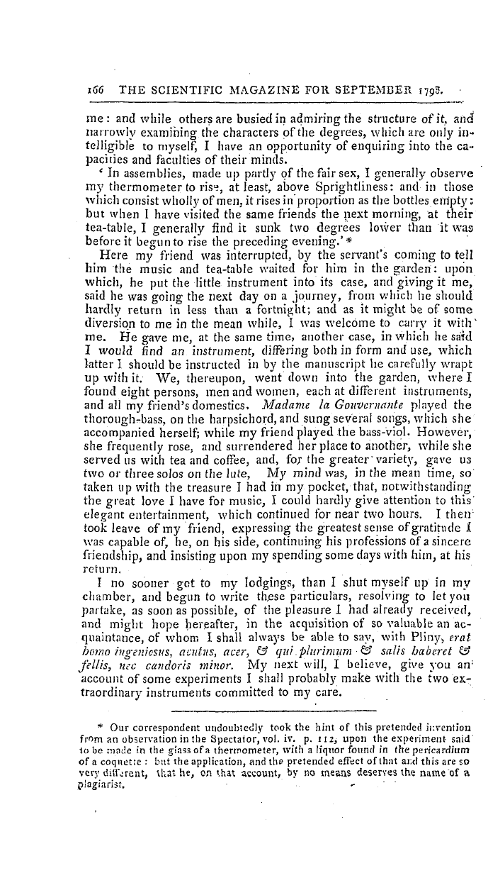 The Freemasons' Magazine: 1798-09-01 - Curious Account Of The Dump Philosopher.