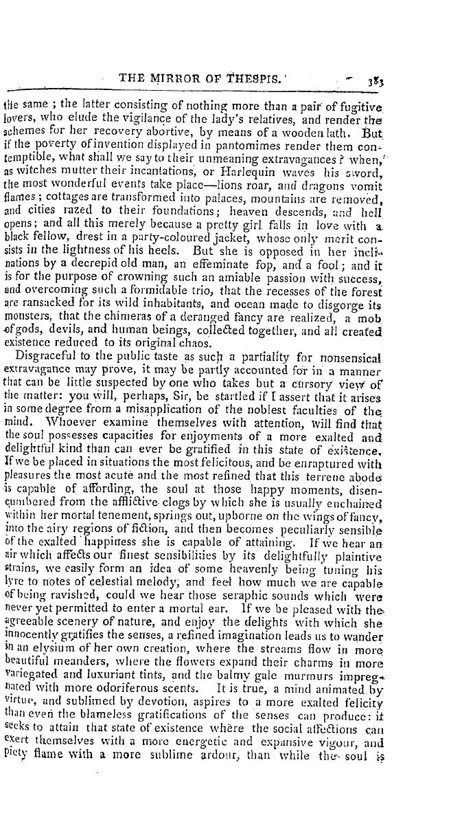 The Freemasons' Magazine: 1798-12-01 - The Mirror Of The Spis.