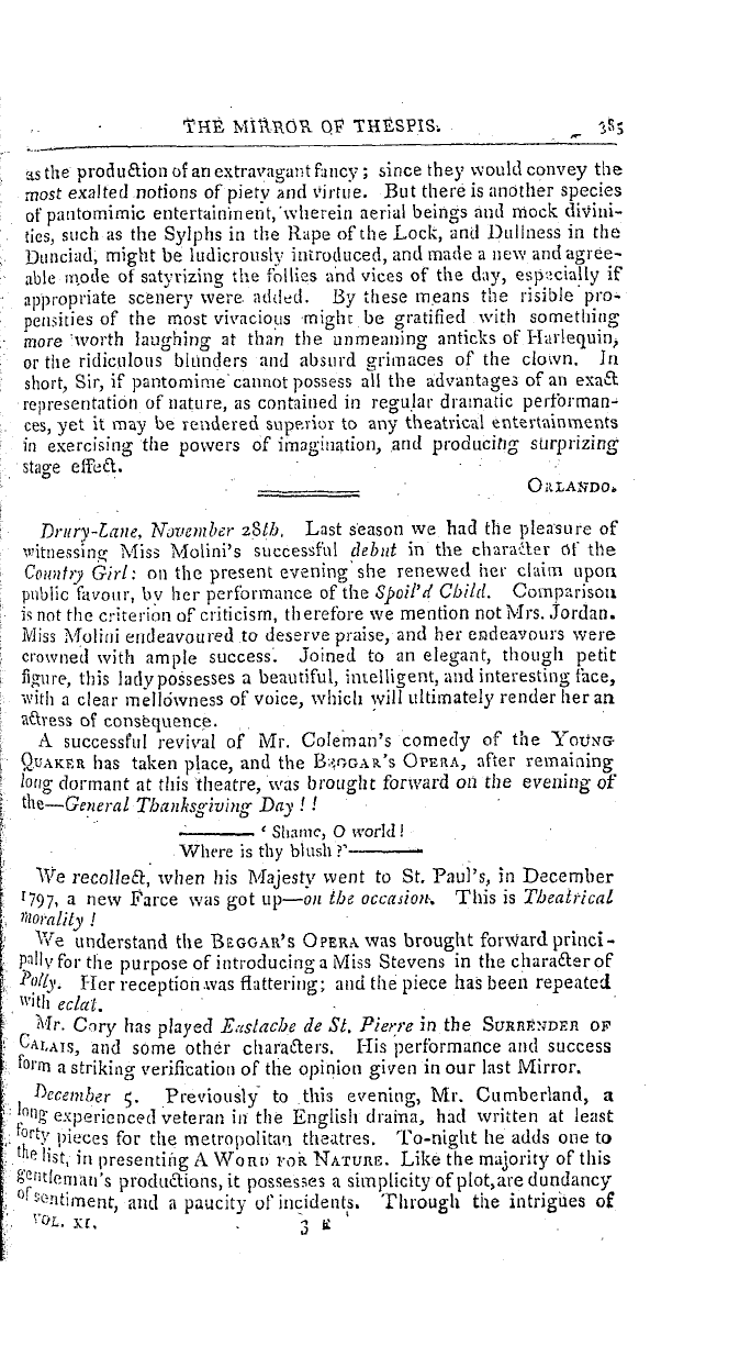 The Freemasons' Magazine: 1798-12-01 - The Mirror Of The Spis.