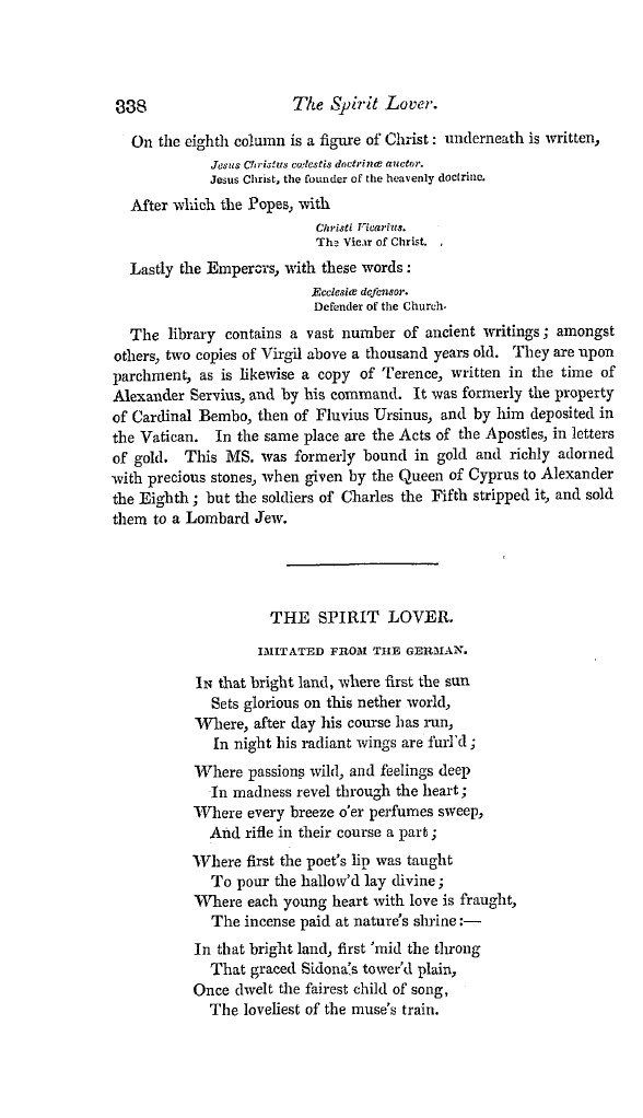 The Freemasons' Quarterly Review: 1834-10-01 - The Library Of The Vatican.