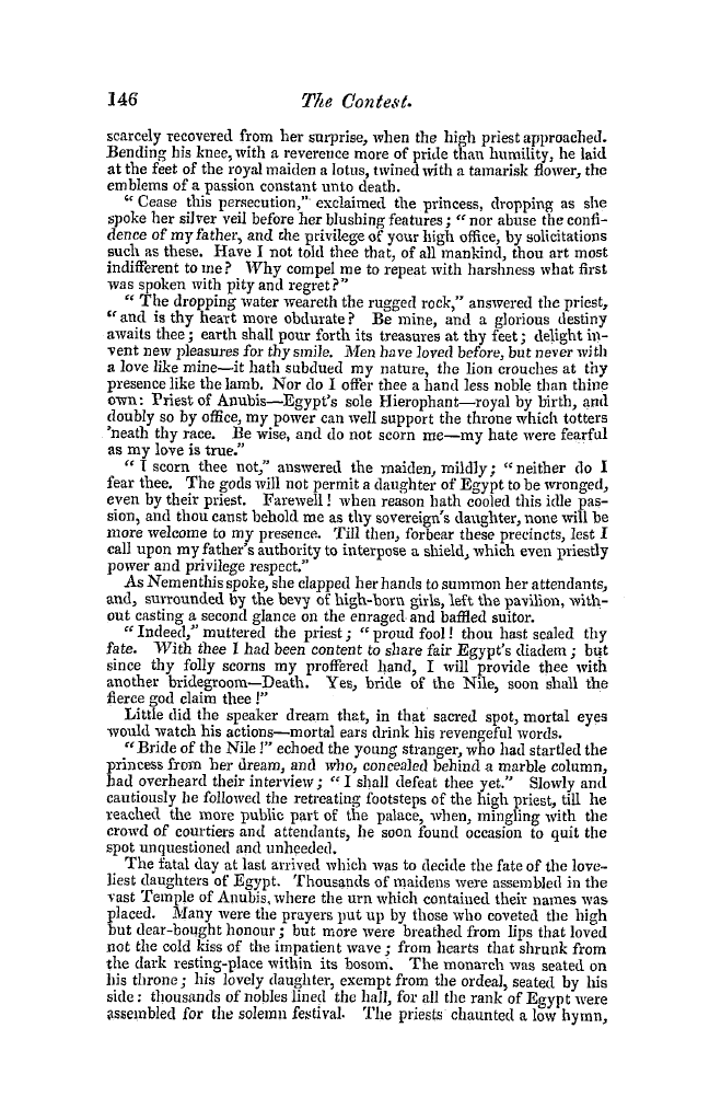 The Freemasons' Quarterly Review: 1842-06-30 - The Contest.