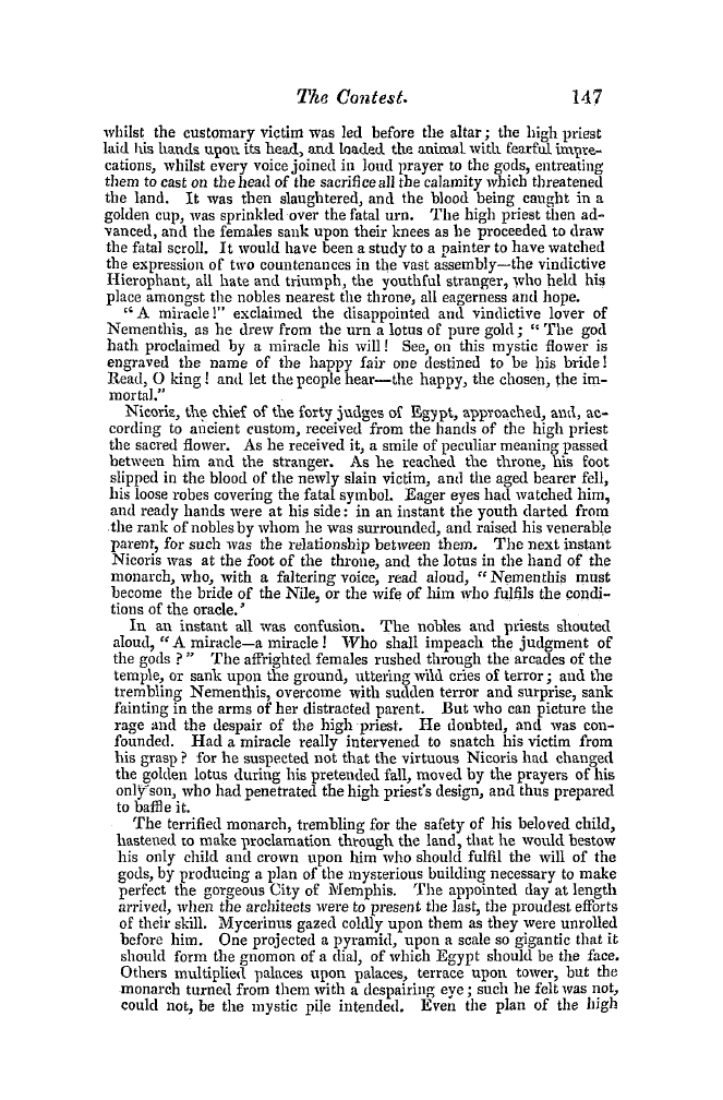 The Freemasons' Quarterly Review: 1842-06-30 - The Contest.