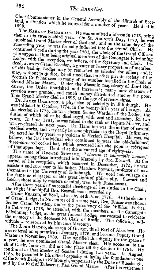 The Freemasons' Quarterly Review: 1842-06-30 - The Annalist.