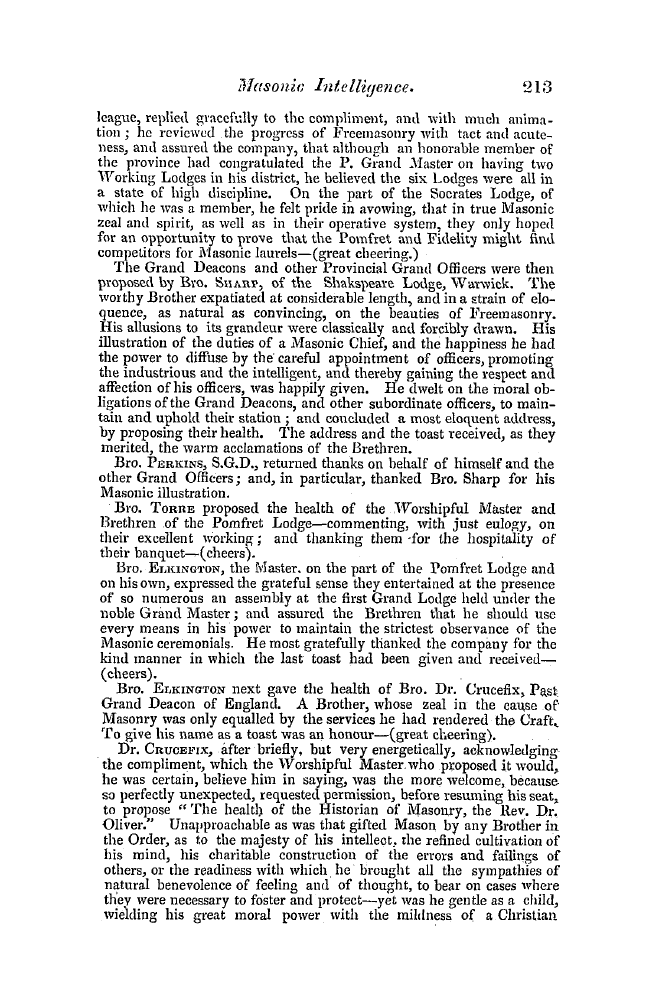 The Freemasons' Quarterly Review: 1842-06-30: 97