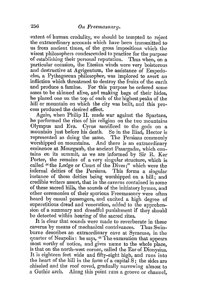 The Freemasons' Quarterly Review: 1842-09-30 - On Freemasonry. Evidences, Doctrines, And Traditions.