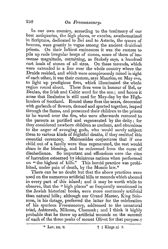 The Freemasons' Quarterly Review: 1842-09-30 - On Freemasonry. Evidences, Doctrines, And Traditions.