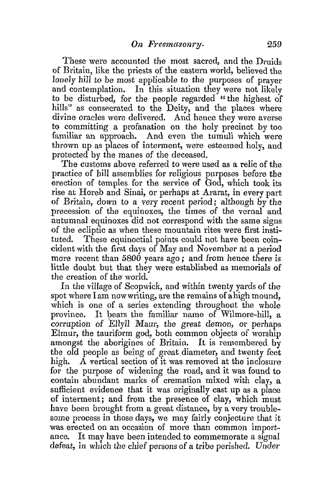 The Freemasons' Quarterly Review: 1842-09-30 - On Freemasonry. Evidences, Doctrines, And Traditions.