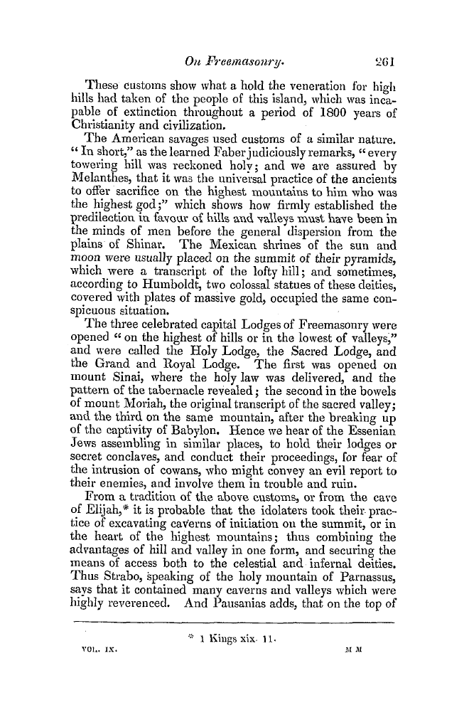 The Freemasons' Quarterly Review: 1842-09-30 - On Freemasonry. Evidences, Doctrines, And Traditions.