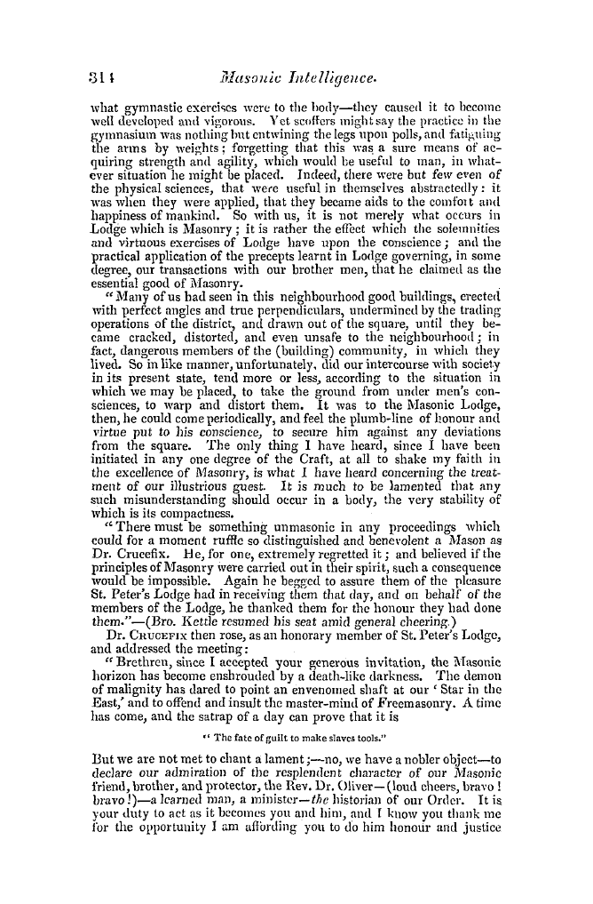 The Freemasons' Quarterly Review: 1842-09-30 - Provincial.