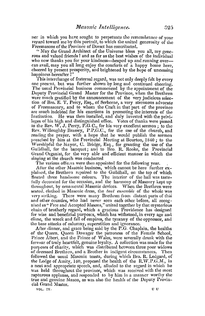 The Freemasons' Quarterly Review: 1842-09-30 - Provincial.