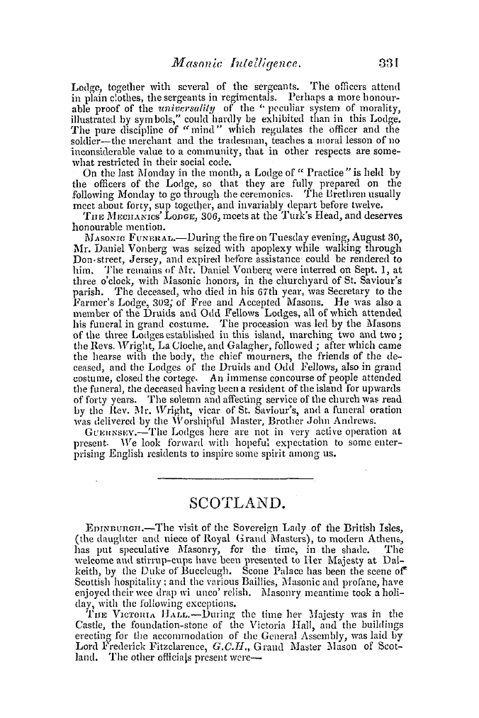 The Freemasons' Quarterly Review: 1842-09-30 - Provincial.