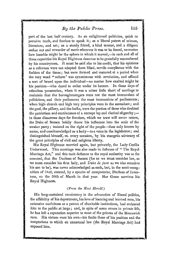 The Freemasons' Quarterly Review: 1843-05-15: 43