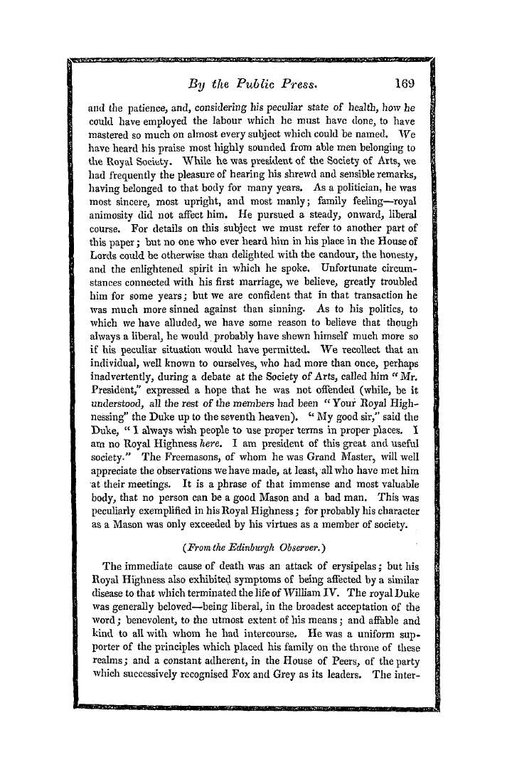 The Freemasons' Quarterly Review: 1843-05-15: 57