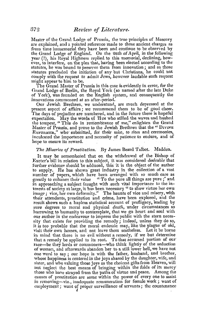 The Freemasons' Quarterly Review: 1844-09-30: 125