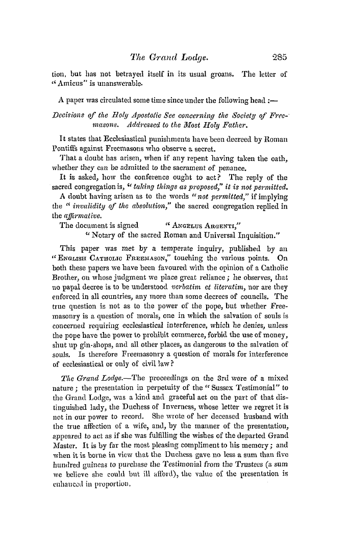 The Freemasons' Quarterly Review: 1845-09-30 - The Freemasons' Quartery Review.