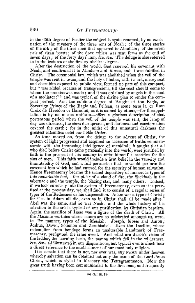 The Freemasons' Quarterly Review: 1845-09-30 - On Freemasonry.