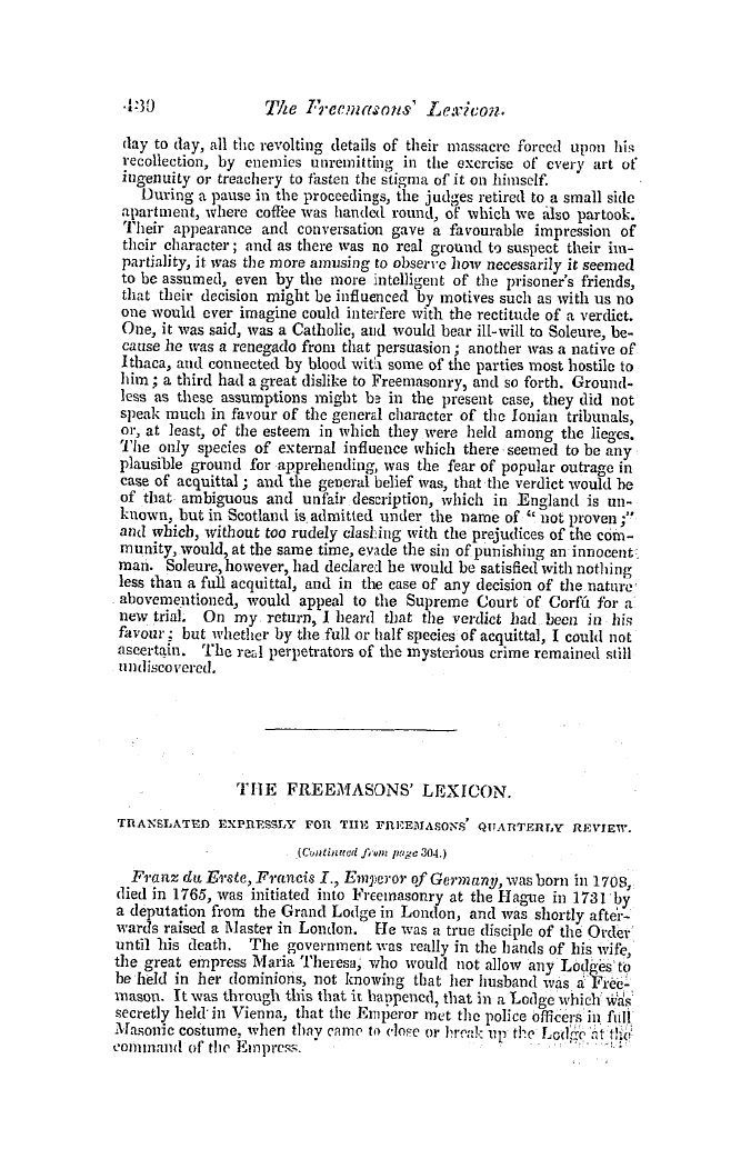 The Freemasons' Quarterly Review: 1845-12-31 - The Freemasons' Lexicon.