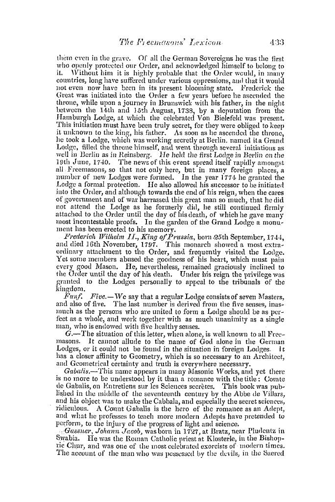 The Freemasons' Quarterly Review: 1845-12-31 - The Freemasons' Lexicon.