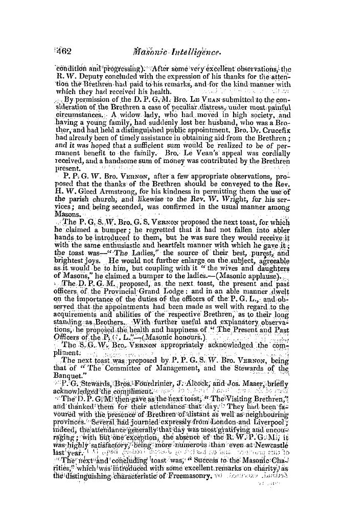 The Freemasons' Quarterly Review: 1846-12-31 - Provincial.