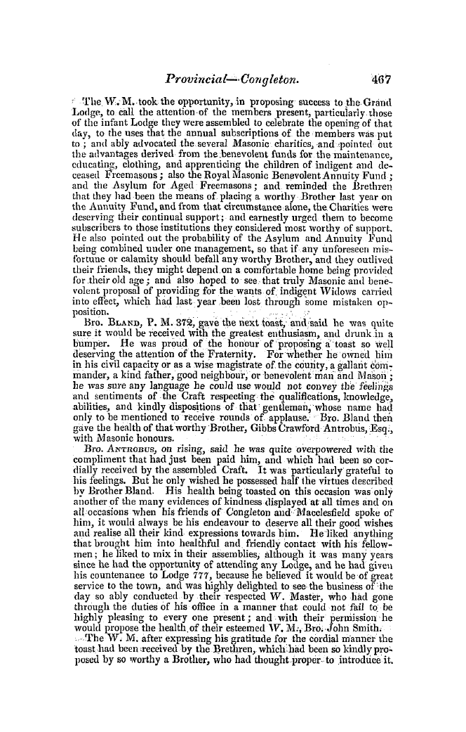 The Freemasons' Quarterly Review: 1846-12-31 - Provincial.