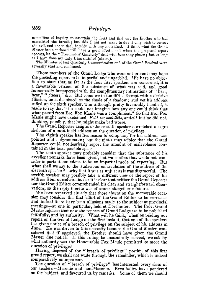 The Freemasons' Quarterly Review: 1847-09-30 - The Freemasons' Quarterly Review.