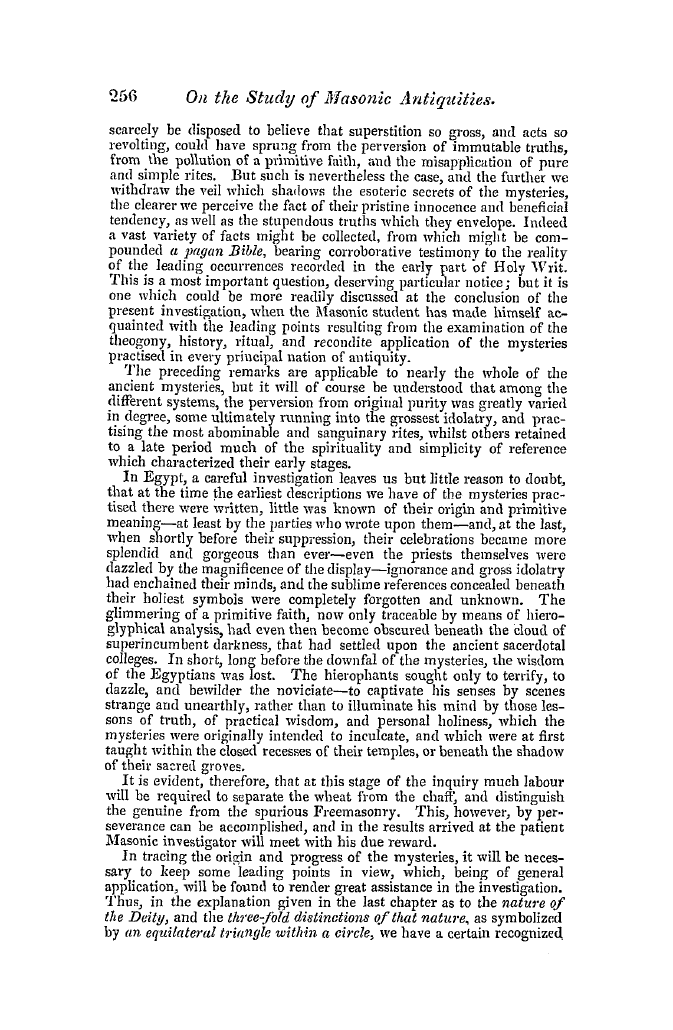 The Freemasons' Quarterly Review: 1847-09-30 - On The Study Of Masonic Antiquities.