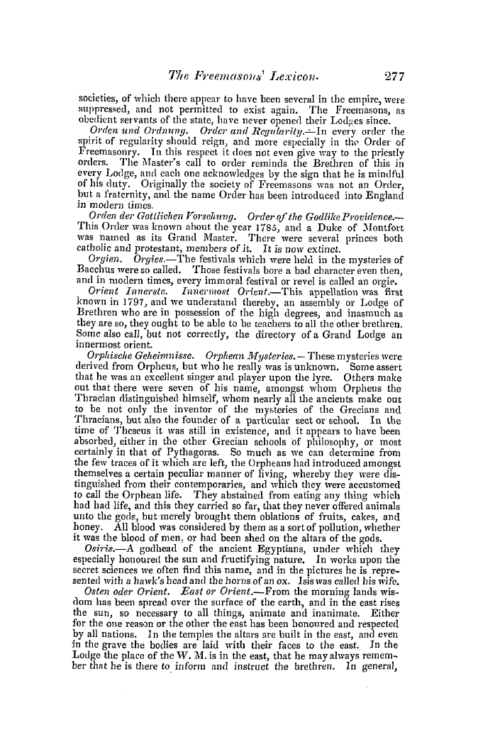 The Freemasons' Quarterly Review: 1847-09-30 - The Freemasons' Lexicon.