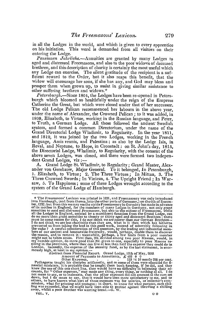 The Freemasons' Quarterly Review: 1847-09-30 - The Freemasons' Lexicon.