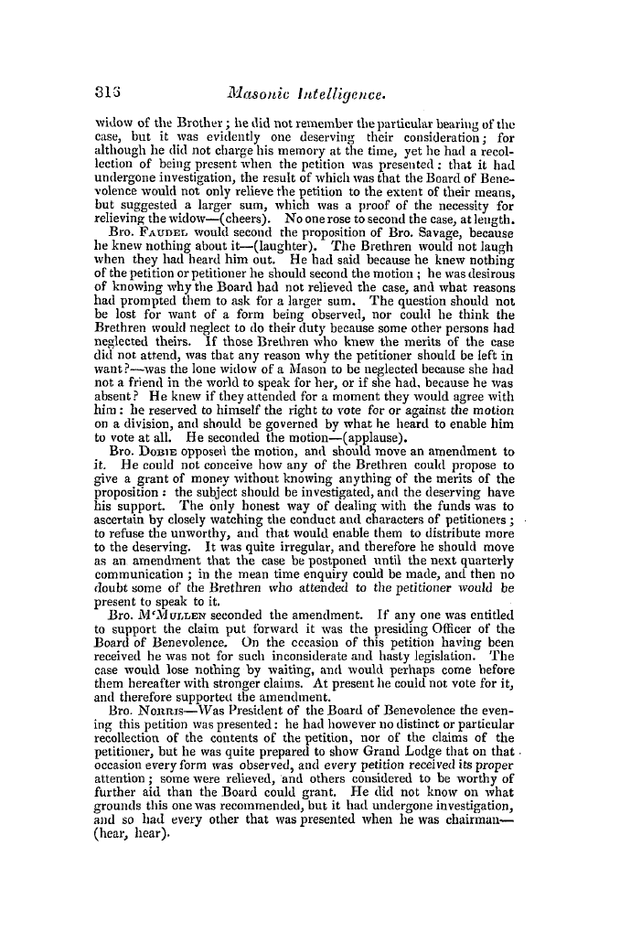 The Freemasons' Quarterly Review: 1847-09-30 - Quarterly Communication.