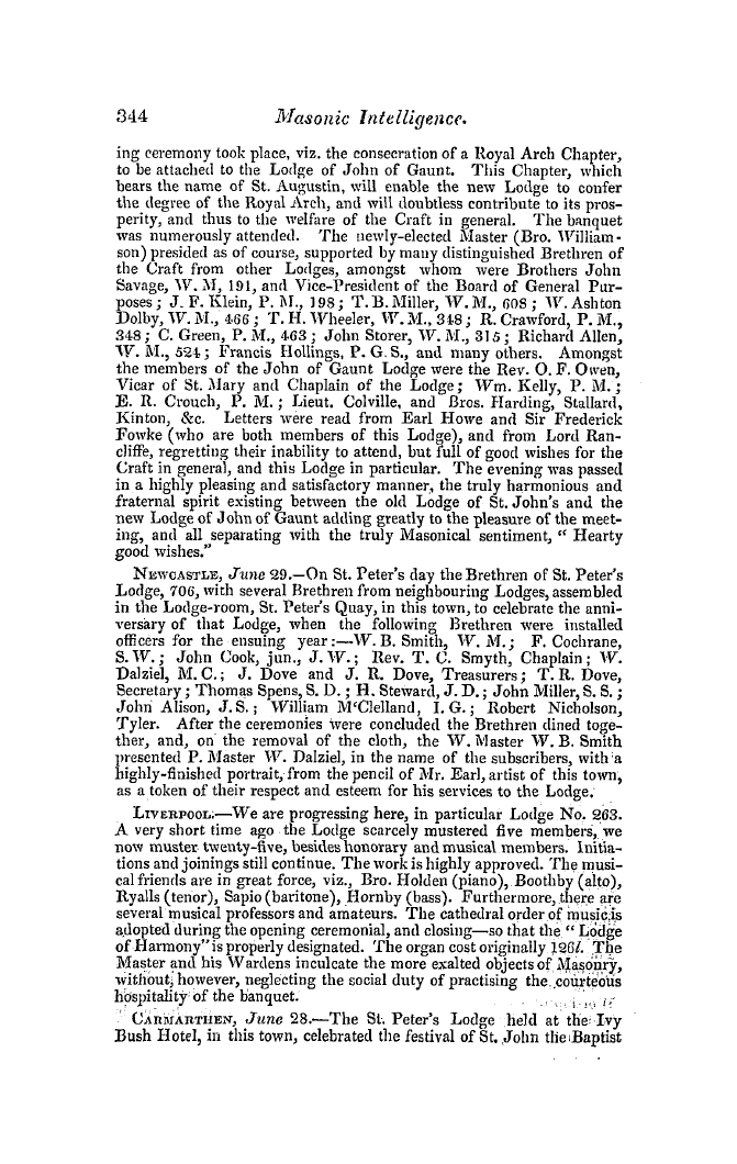 The Freemasons' Quarterly Review: 1847-09-30 - Provincial.