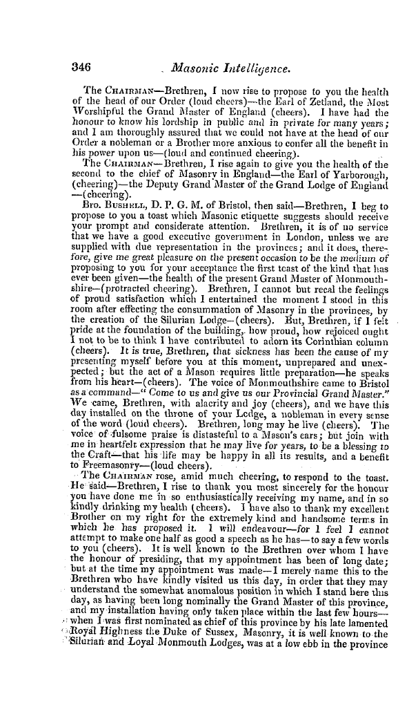 The Freemasons' Quarterly Review: 1847-09-30 - Provincial.