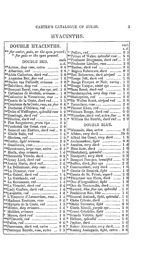 The Freemasons' Quarterly Review: 1847-09-30 - Hyacinths.