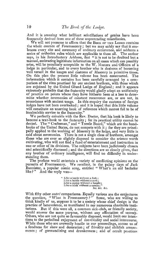 The Freemasons' Quarterly Review: 1849-03-31 - The Book Of The Lodge.*