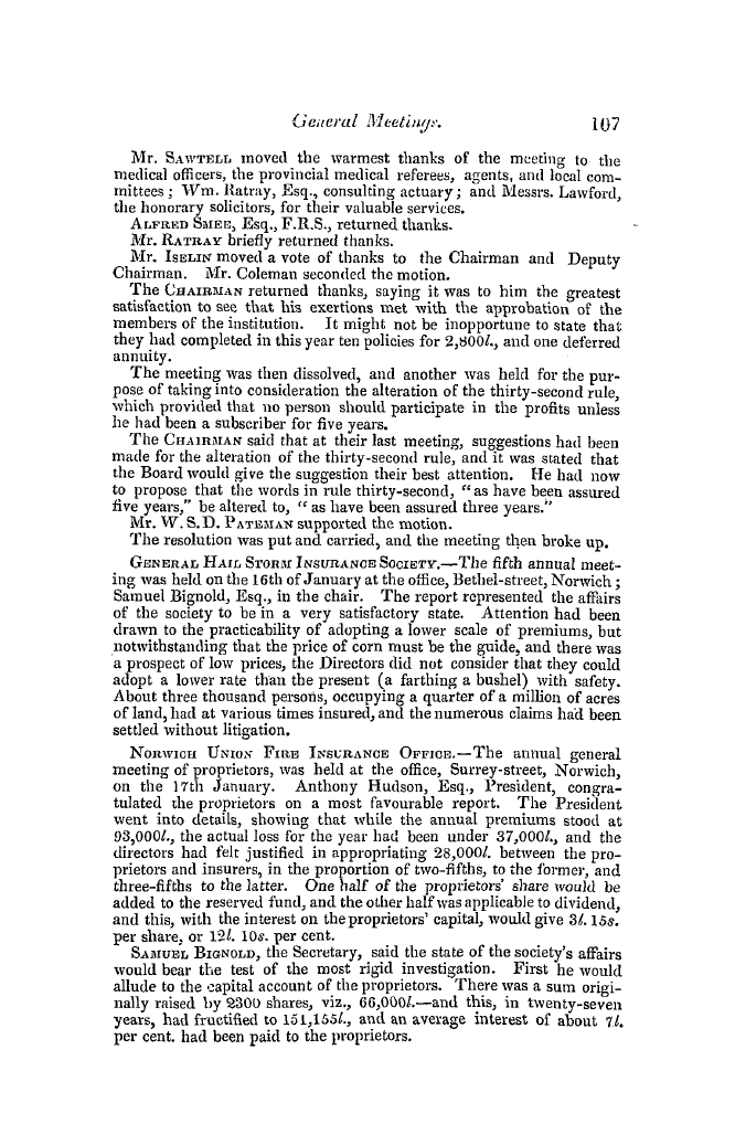 The Freemasons' Quarterly Review: 1849-03-31 - General Meetings.