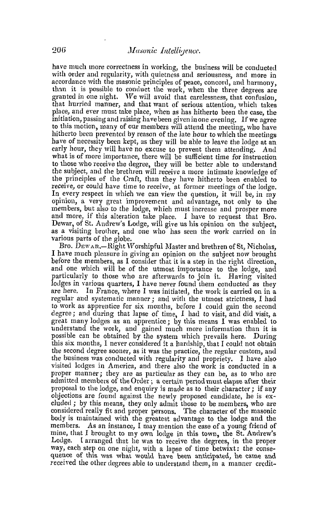 The Freemasons' Quarterly Review: 1849-06-30 - Scotland.